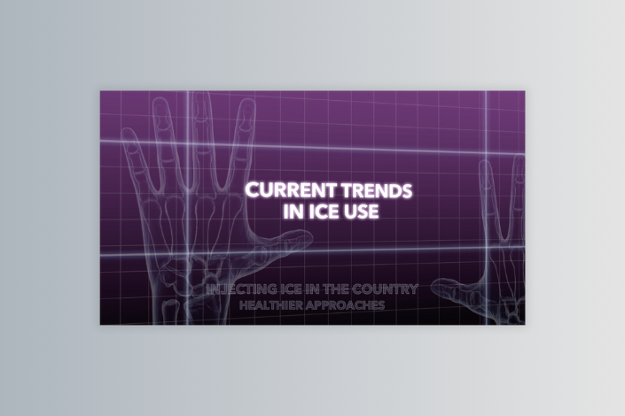 This is a thumbnail for the educational video 'Current Trends In Ice Use'.