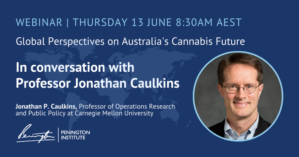 Webinar: in conversation with Professor Jonathan Caulkins