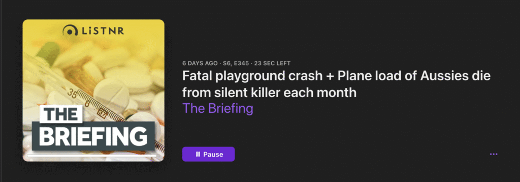 The Briefing Plan load of aussies