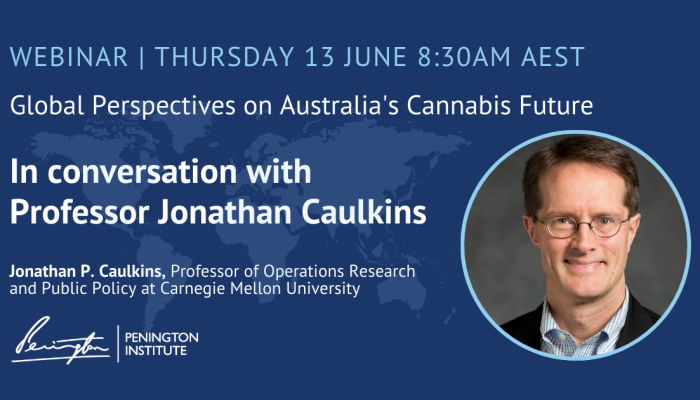 Webinar: in conversation with Professor Jonathan Caulkins
